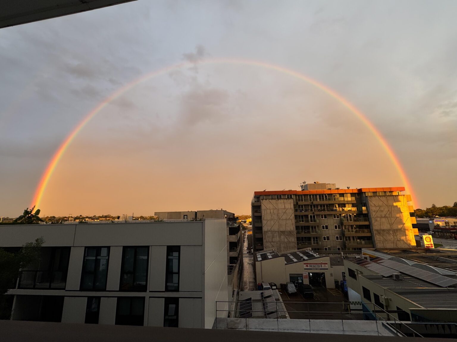 Never seen a rainbow this perfect