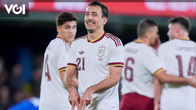 Mikel Oyarzabal Scores Brace, Spain Beats Serbia in Test Match