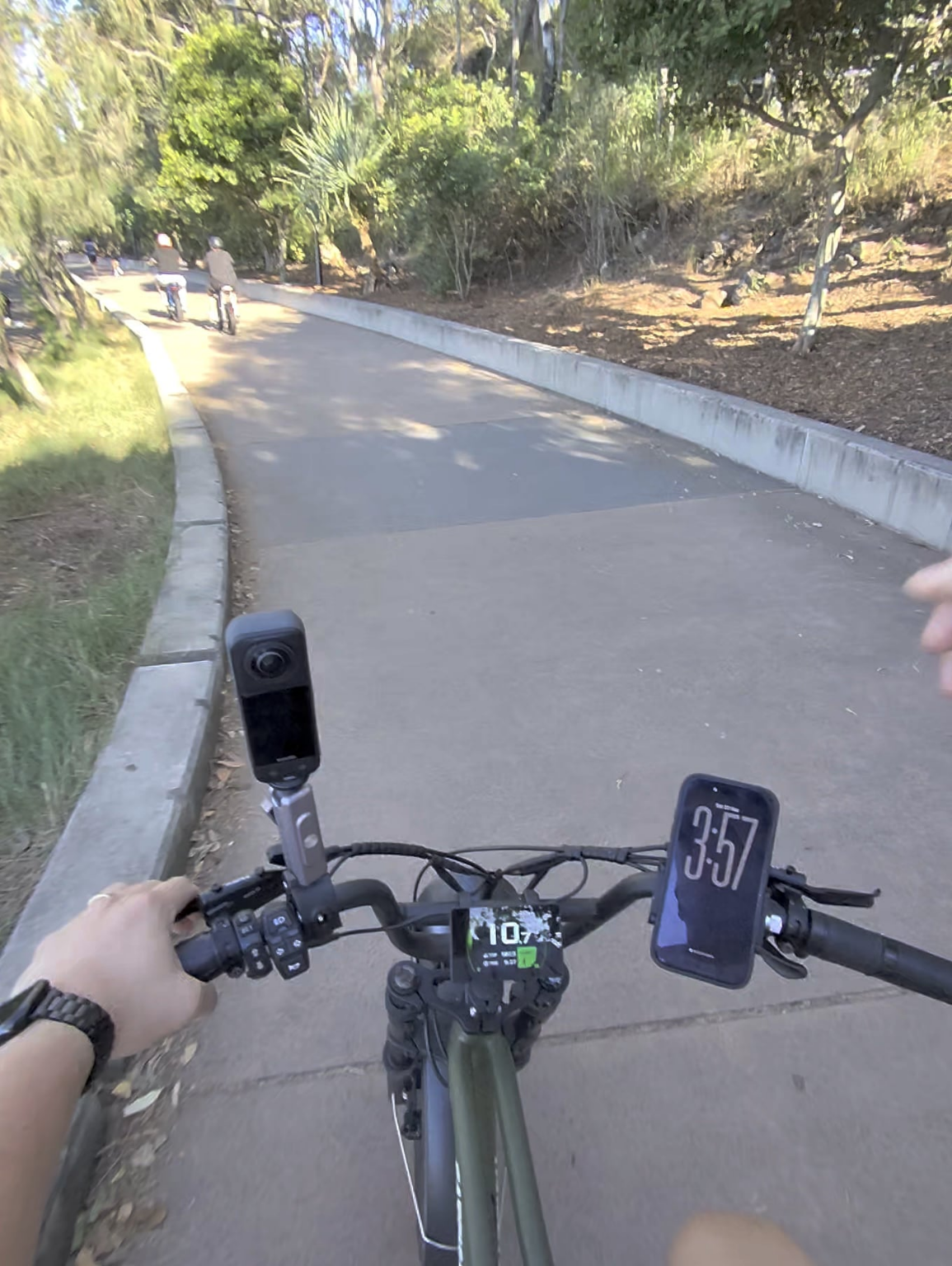 What 10km/h looks like on an e-bike
