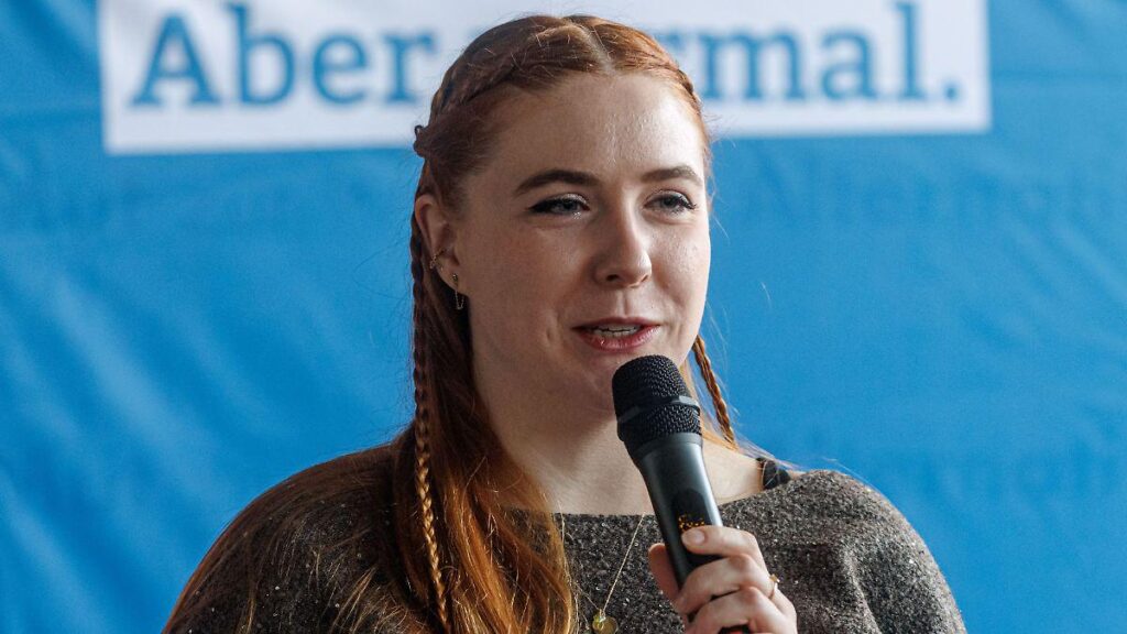 “Godless Kanacken city”: Chairwoman of the AfD youth organization makes racist comments