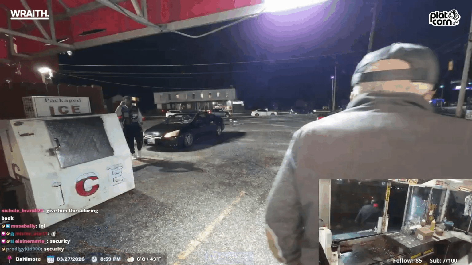 Twitch streamer “Musa_Usa,” who runs a hot dog stand in Baltimore was robbed live on stream.