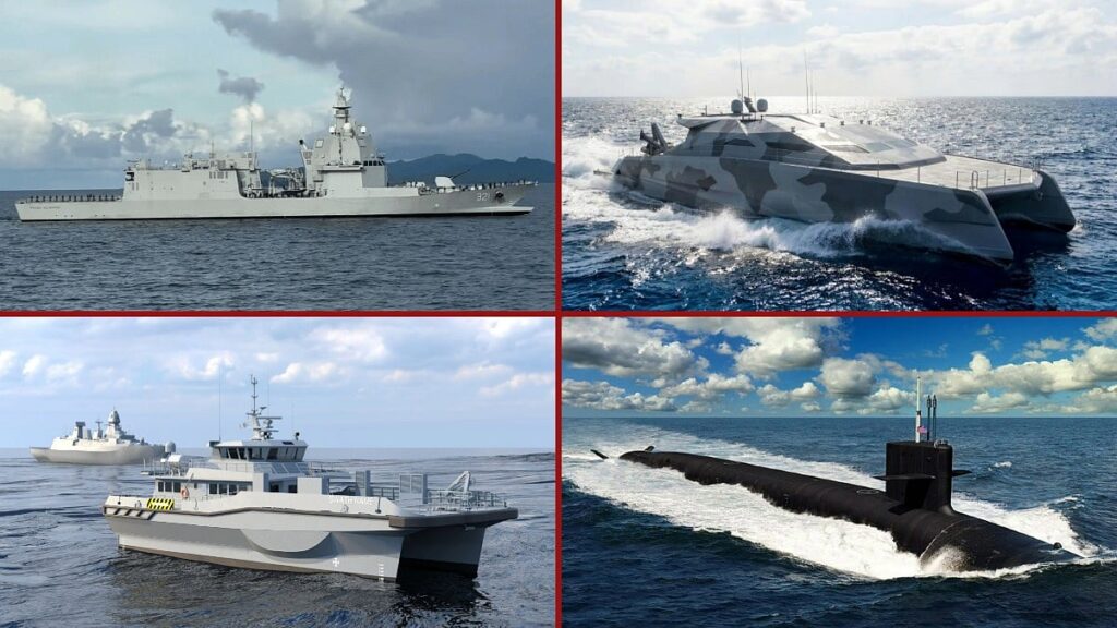 Latvian naval catamaran concept, German SWATH transfer boat order Latvian naval catamaran concept, German SWATH transfer boat order