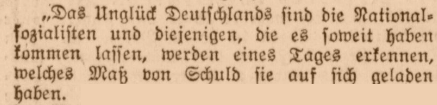 Excerpt from the General-Anzeiger for Dortmund from March 15, 1930. The NSDAP achieved 18.3% of the vote in the Reichstag election the day before.