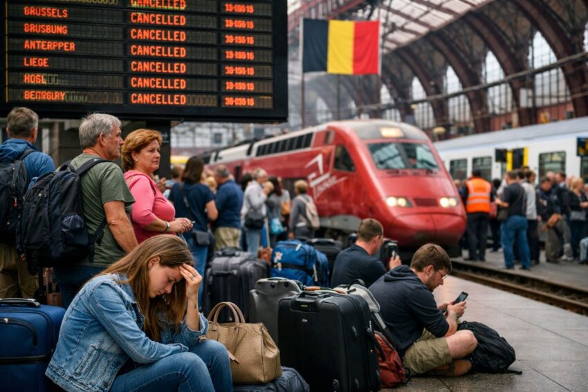Belgium's rail crisis disrupts travel plans, tourism industry faces significant impact: news updates