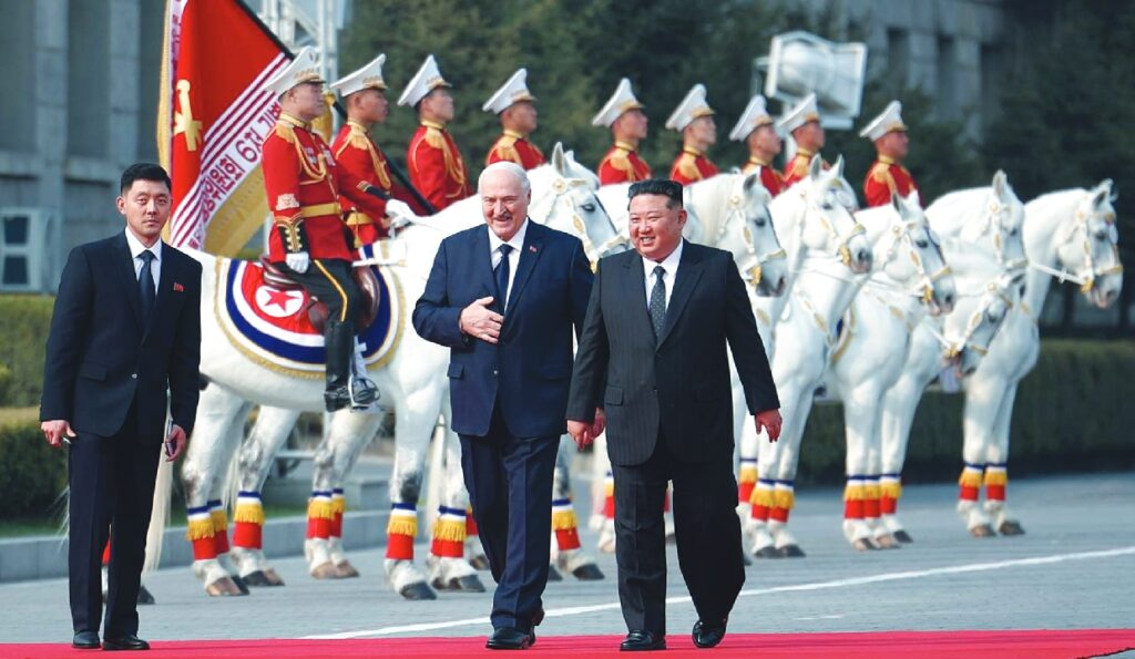 Belarusian President Alexander Lukashenko Arrives in North Korea for Talks with Kim Jong Un The Pioneer