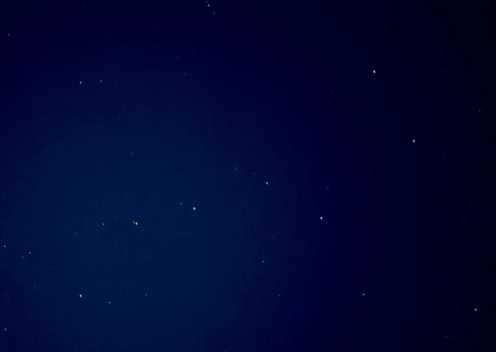 Big Dipper in The Netherlands, city night sky
