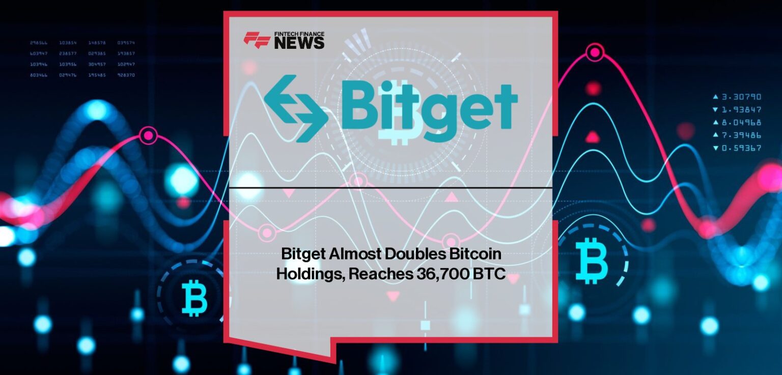 Bitget Almost Doubles Bitcoin Holdings, Reaches 36,700 BTC