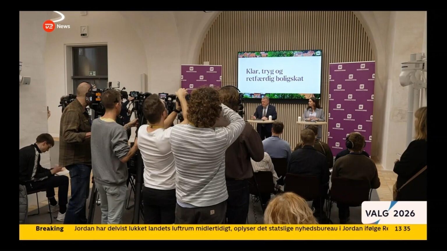 I've seen the Moderates' press conference from today, so you really don't have to