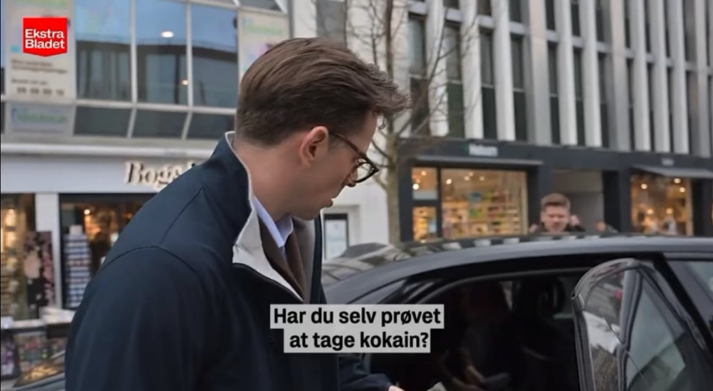 A minute and a half with Alex Vanoplasgh, who really doesn't want to answer whether he has taken coke as LA chairman