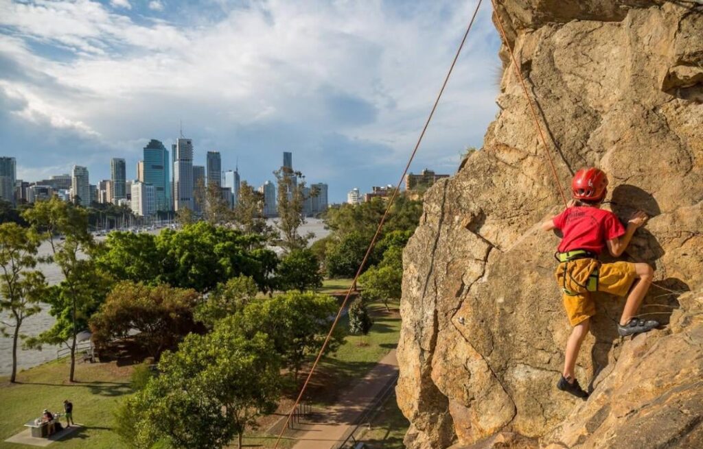 Kangaroo point during the week