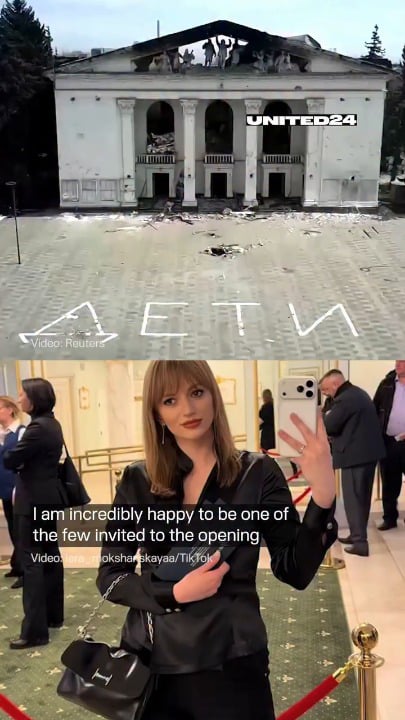 Russia bombed Mariupol’s Drama Theatre, sealed hundreds of bodies beneath concrete, and called it “rebuilding”