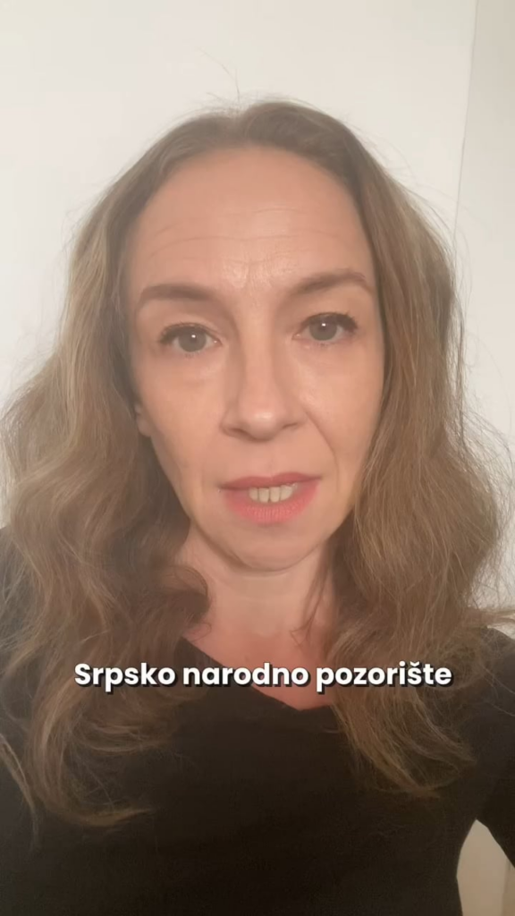 After the Cobras threw him out of the concert, the actors and actresses of the Serbian National Theater apologized to student Vukašin Đinović and his mother