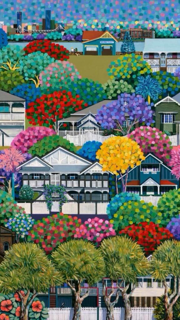 Painting Brisbane in confetti- a city to be celebrated 🎊