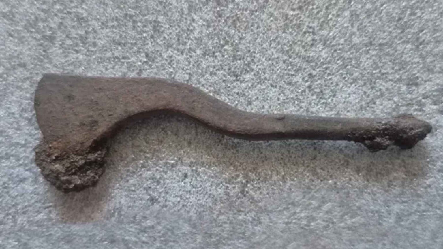 Ancient iron surgical tool used for trepanation discovered at an Iron Age Celtic site in Poland