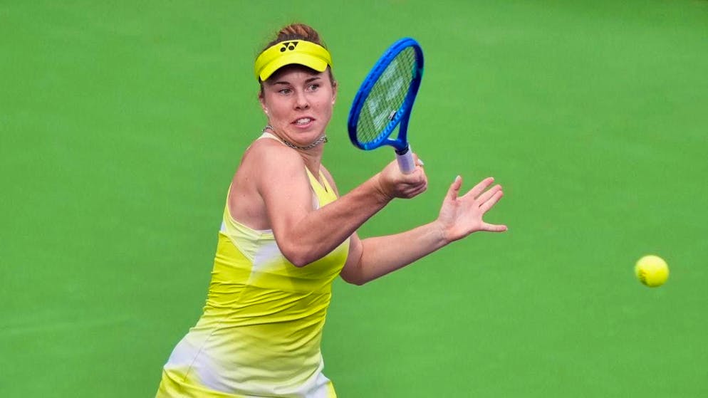 Linda Noskova will be in the Czech Republic's squad against Switzerland