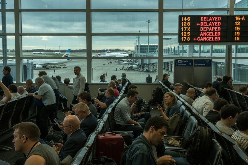 Air travel across the united states, canada, and iceland