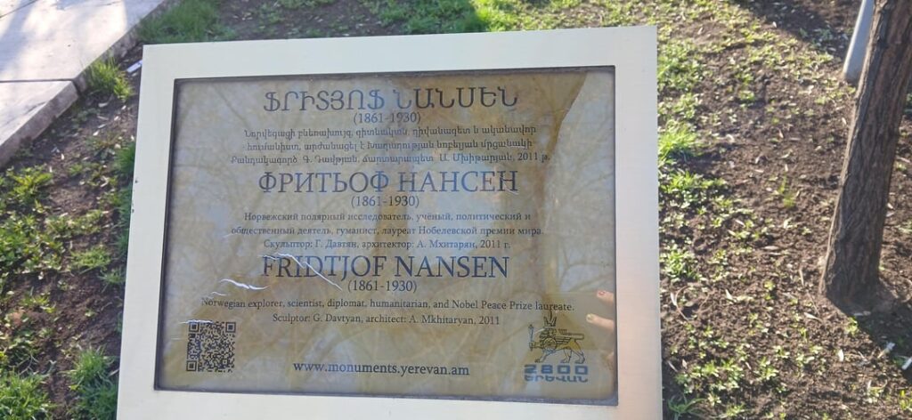 Nansen in Yerevan 🫠🇳🇴🇦🇲