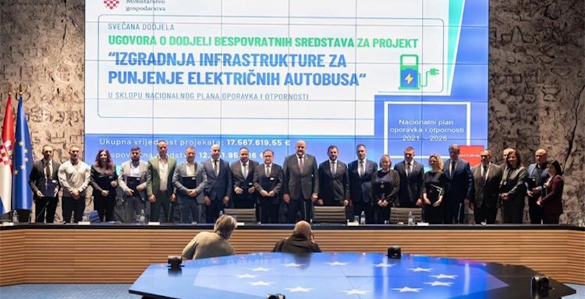 croatia electric buses chargers subsidies