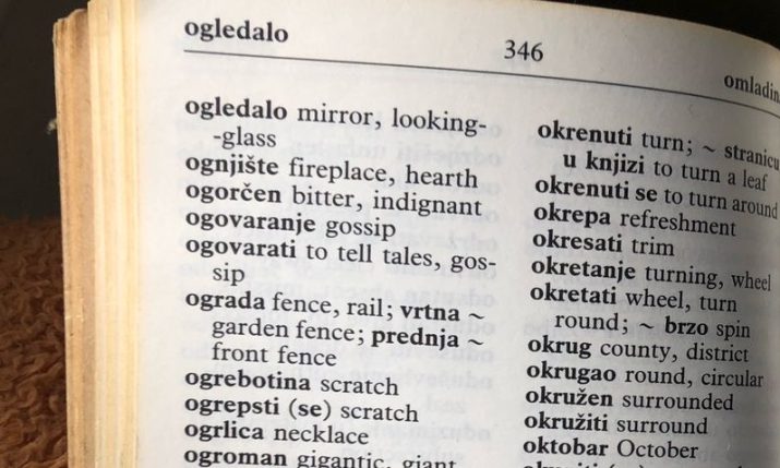 Croatian language gains new words