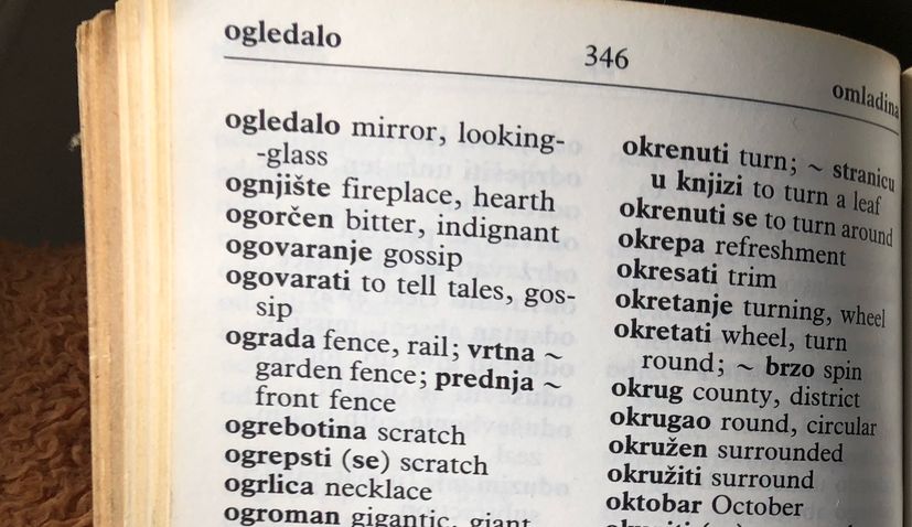 Croatian dictionary 