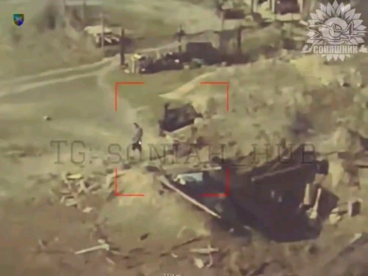 Ukrainian MIG-29 destroyed Russian underground command post using French AASM HAMMER bombs. Occupied Lyubymivka, Kherson Oblast, Ukraine. Published 24.03.2026