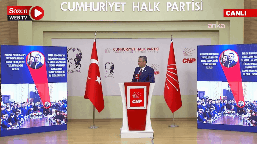 Özgür Özel announced Akın Gürlek's assets.