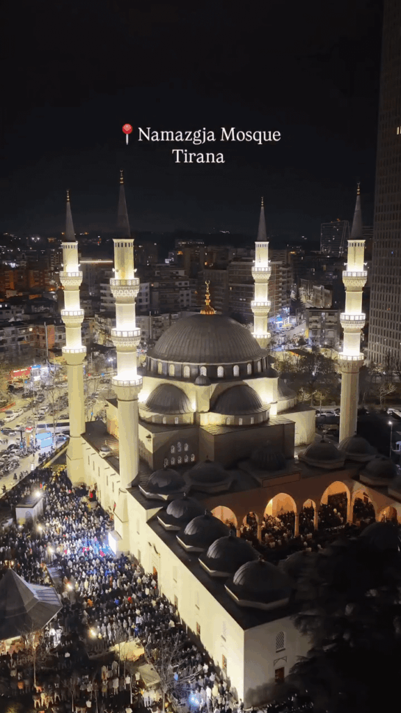 The 27th night of Ramadan in Tirana