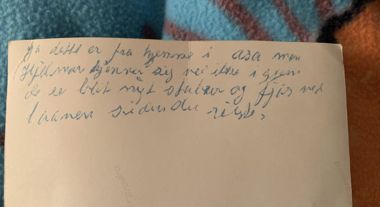 Can anyone tell me what this says?