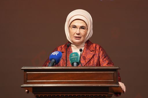 Türkiye’s first lady Emine Erdogan marks World Water Day, warning shortage risks grow globally