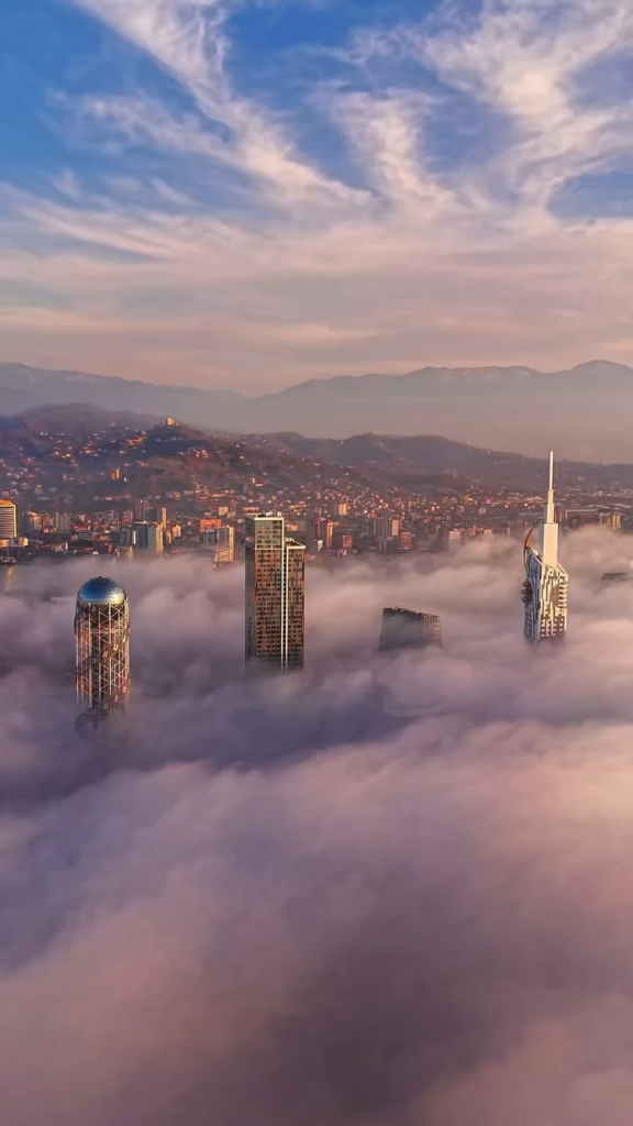 Foggy Evening in Batumi