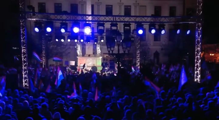 Meanwhile in Orban's delulu campaign