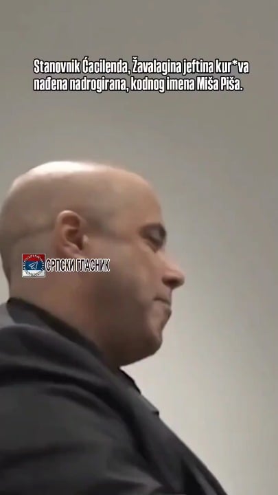 At the meeting in Rome, Miša Vacić greeted the participants with a fascist salute