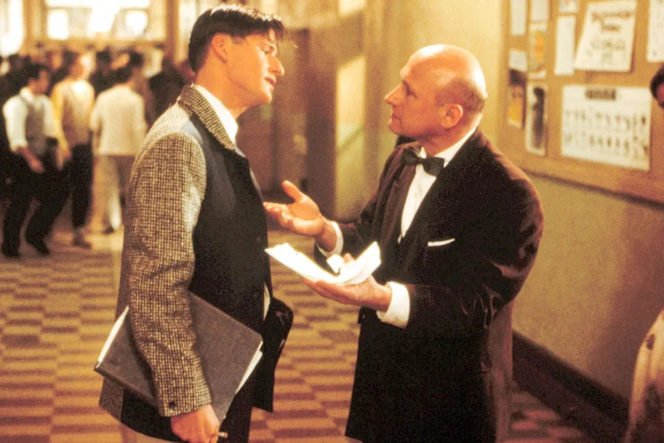 Crispin Glover and James Tolkan in 'Back to the Future'Credit: MCA/Universal Pictures/Everett