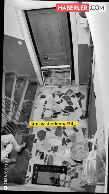 NSFW | In Istanbul, a person beat a cat fed in an apartment and threw it out because it was making noise. Neighborhood residents reacted to the situation.