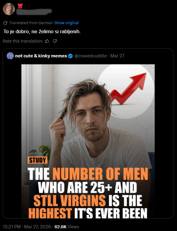 We don't want used ones