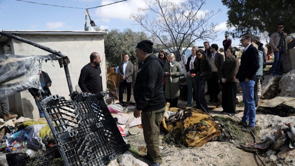 Several European countries condemn the increase in violence by Israeli settlers in the occupied West Bank