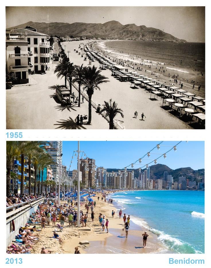 Benidorm, Spain — 1955 vs 2013