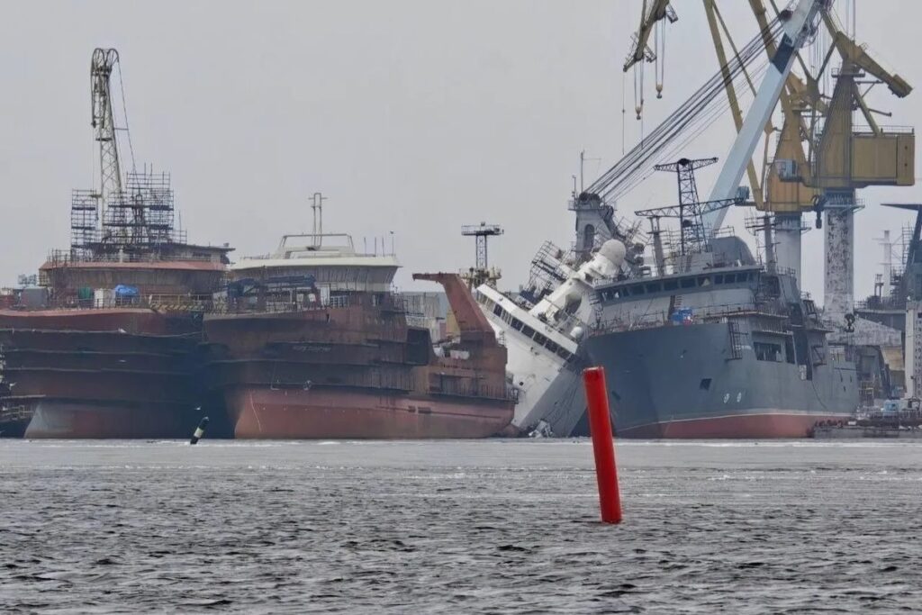 ​A major disaster for Russia in shipyard attack