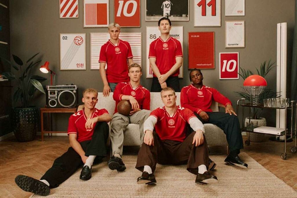 Denmark launch new kit for crucial upcoming World Cup qualifying playoffs