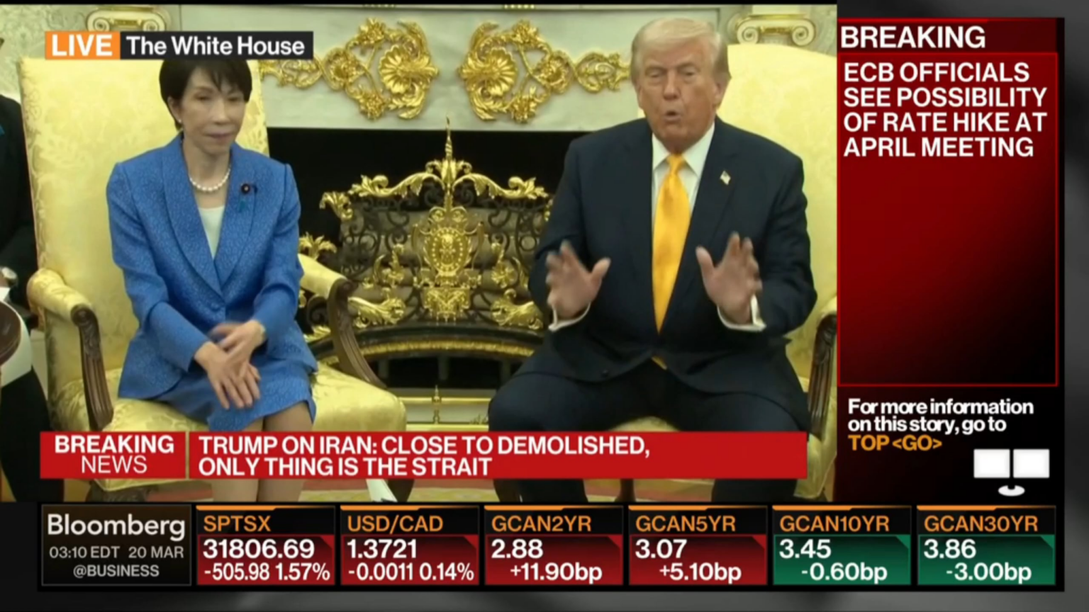 Trump "Who knows better about surprise than Japan... Okay, why didn't you tell me about Pearl Harbor..."