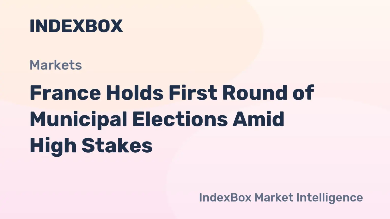 French Municipal Elections 2026: First Round Voting Underway - News and Statistics