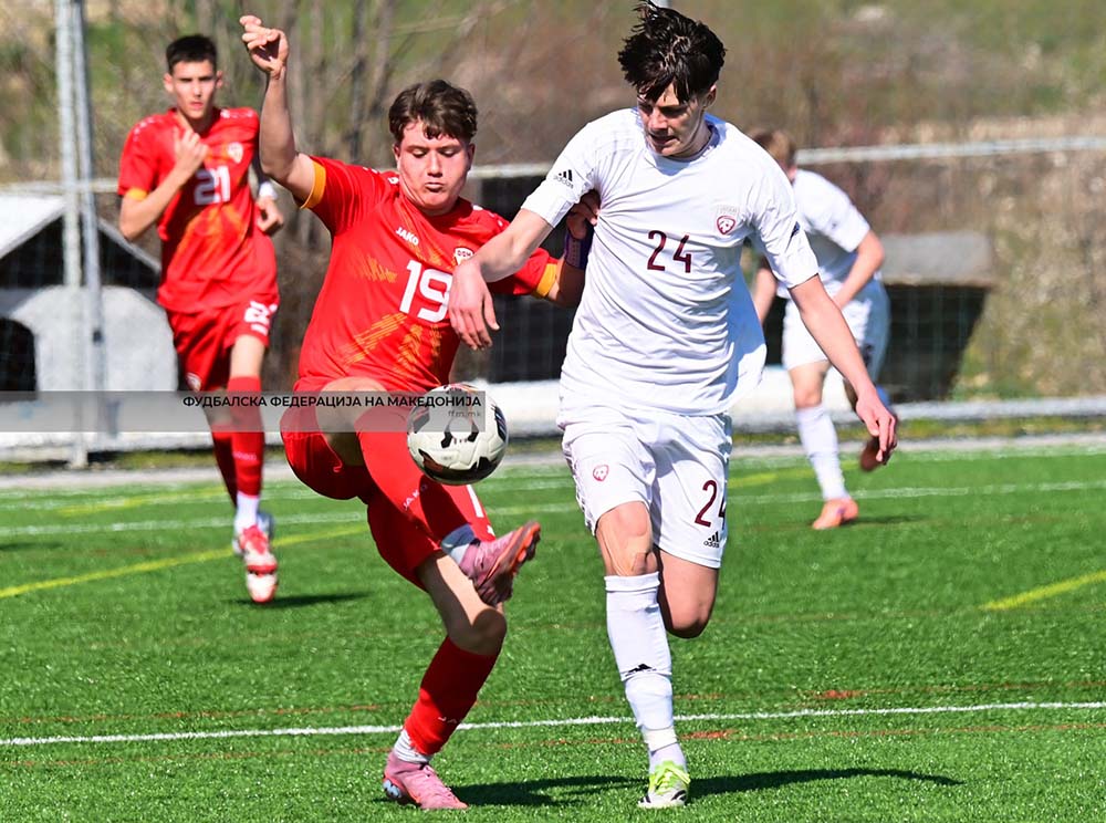 Macedonian Football | U16: Win and loss against Latvia (Video) Macedonian Football | U16: Win and loss against Latvia (Video)