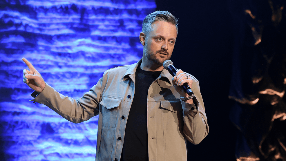 Nate Bargatze speaks onstage for A Country Thing Happened On The Way To Cure Parkinson's benefitting The Michael J. Fox Foundation, at The Fisher Center for the Performing Arts on April.png