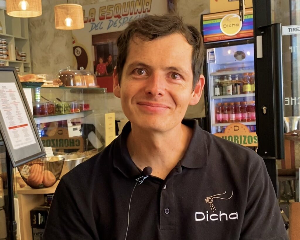 Colombian in Paris, France