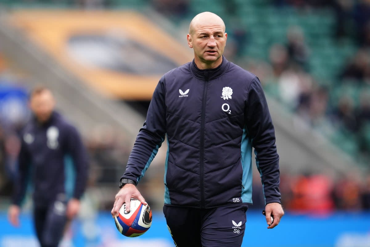 England head coach Steve Borthwick has made wholesale changes to his side (PA)