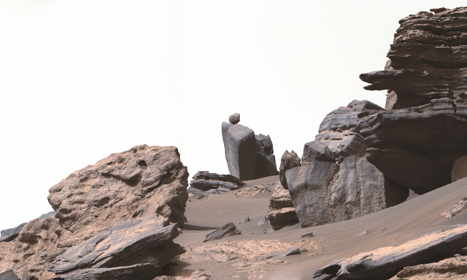 A balancing act on Mars