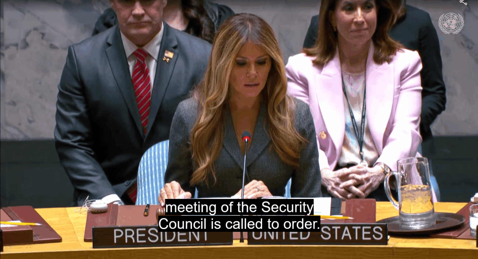 The world's most useless organization became 10 times more useless yesterday. Melania Trump presided over a session of the UN Security Council.