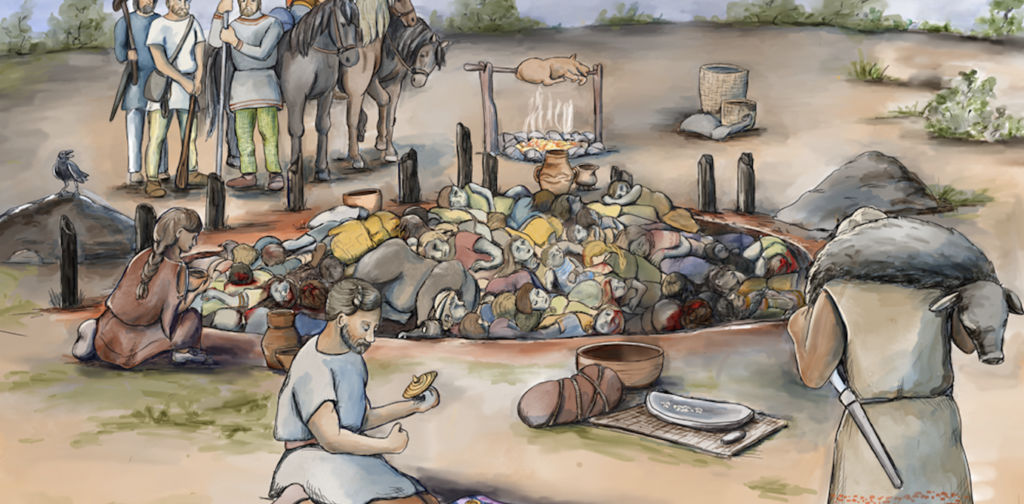 A 2,850-year-old mass grave in Serbia reveals a shift in prehistoric violence