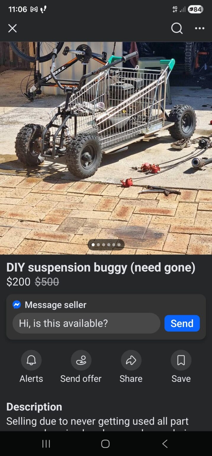 Local entrepreneur reusing locally sourced materials 😂
