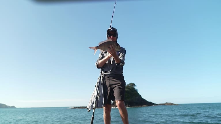 Former commercial fisher Matt Watson is concerned about the state of our oceans. 